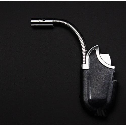 2021 New Butane Windproof Lighter Torch Turbo Spray Gun Jet Natural Gas Cigarette 1300 C Cigar Lighter Cigar Accessories Gift