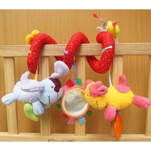 New Infant Toys Baby Crib Revolves Around The Bed Stroller Playing Toy Car Lathe Hanging Baby Rattles Mobile 0-12 months