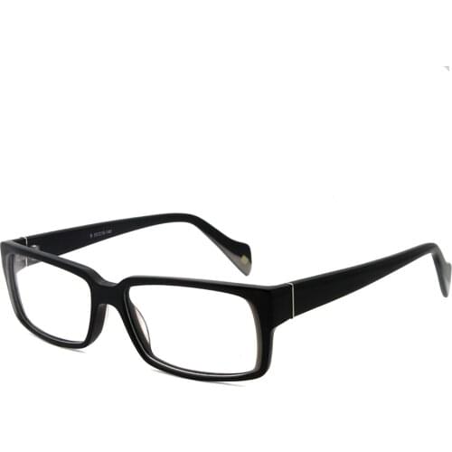 Eyeglasses Optical Glasses Eyewear Vintage Classic Men Women Acetate High Quality Frames Fashion Black Hinge X1166