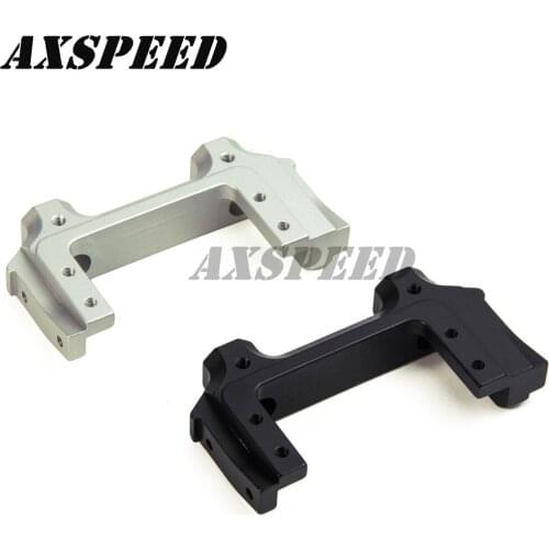 Alloy Front beam bracket Servo Relocation Bumper Mount Stange for SCX10 II AX90046