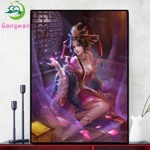 Full Diamond Embroidery Classical beauty woman DIY 5D Square Diamond Painting rhinestone Mosaic Noble women picture Cross Stitch