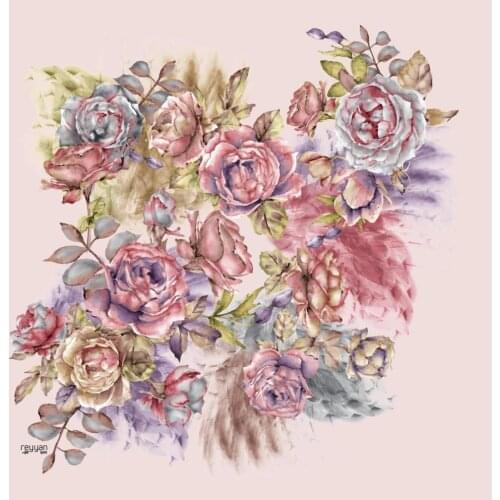 REYYAN SILK TEXTURED OYALIK WRITING-12-RENK-26