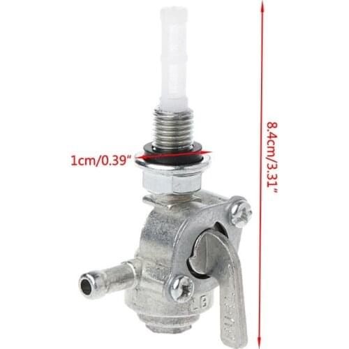 652F Gas Tank Fuel Switch Shut Off Valve Pump Tap Petcock For Gasoline Generator Engine Oil Tank