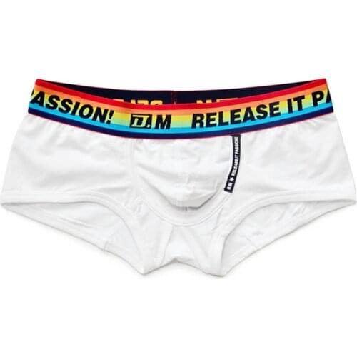 Underpants underwear men boxer cueca masculina classic low-rise ropa interior hombre boxer para hombre mens cotton boxer