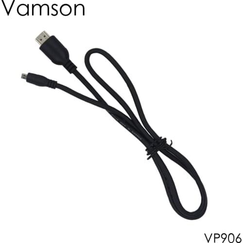 Vamson for Go Pro Accessories 1.5m HDMI Cable For Gopro Hero 3 Sports Camera VP906