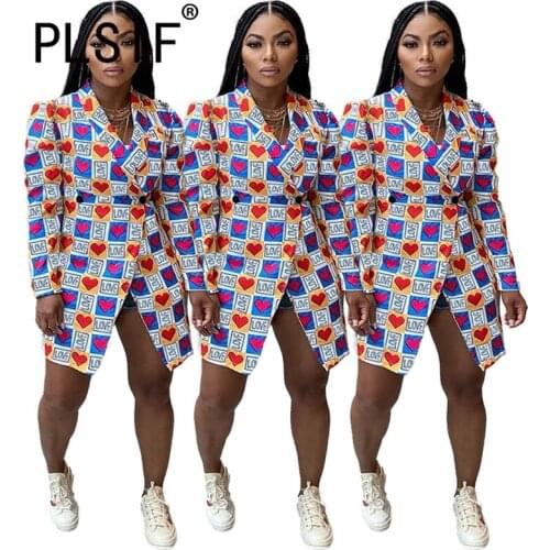 Women Full Sleeve Trench Sexy Autumn Print Ladies Coats Female Casual Streetwear Tops