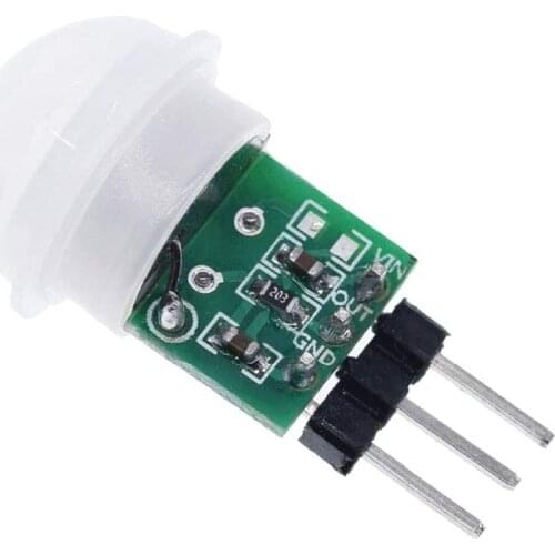 1/3/5/10pcs DC 2.7-12 V 5PCS Mini IR Pyro-elektrische Infrarood PIR Motion Sensor Human Automatische Detector Module AM312 Senso