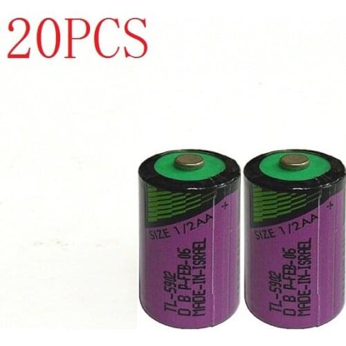20pcs/lot New high quality TL-5902 1 / 2AA ER14250 SL350 3.6V 1/2 AA PLC lithium battery