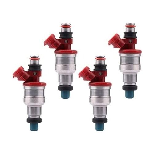 4PCS Fuel Injector Nozzle For Toyota-4Runner 89-95 Pickup 89-95 2.4L OEM:23250-35040 2325035040 23209-35040 2320935040