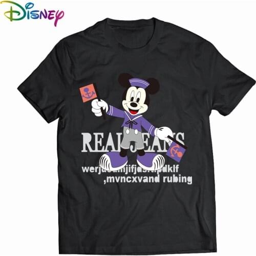Disney Männer kleidung 2021 Neue men and women Sommer Mickey Minnie Ms Kurzarm T-shirt 3D print t Shirt Lässig lustige t shirts