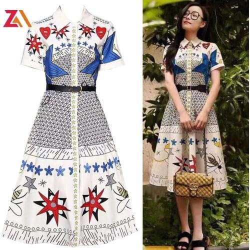 ZALady designer runway vintage midi dress woman clothes summer office casual fashion traf elegant women dresses femme vestidos