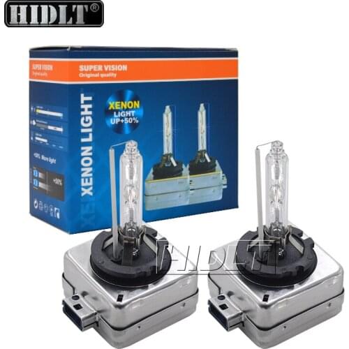 HIDLT 2PCS D8S Car Xenon HID Replacement Bulbs 35W D8S 6000K 55W 4300K 5000K 8000K Auto HID Xenon Lamp 66548 For Car Headlight