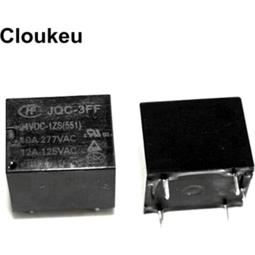 JQC-3FF-24VDC-1ZS 10A Relay DIP5 HF3FF-024-1ZS