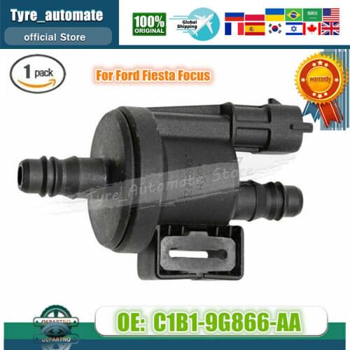 1Piece New EVAP Fuel Evaporation Purge Valve For Ford Fiesta Focus C1B1-9G866-AA