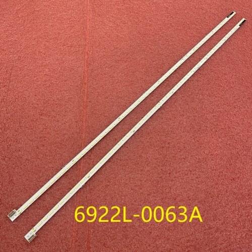 Kit 2pcs LED Backlight strip For Sony KDL-47W800A KDL-47W802A KDL-47W850A NLAC30224R NLAC30224L 6922L-0063A LC470EUF FF P2
