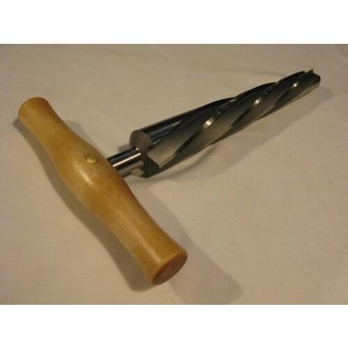 Upright bass make tool, Screw style BASS end pin reamer