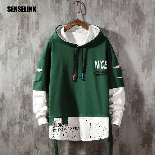 2021 New Spring Autumn Men Hip Hop Sweatshirt Hoodie Streetwear Cotton Fashion Casual plus size Mens Hoodies Sweatshirt Tops 5X