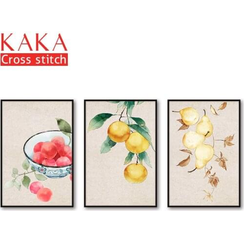 Cross stitch kits,Embroidery needlework sets with printed pattern,11CT-canvas for Home Decor Painting,Flowers Full NCKF272
