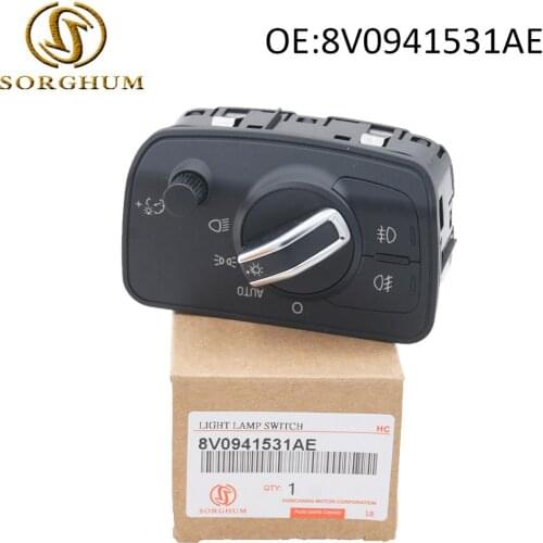 New 8V0941531AE Switch-Headlight Headlamp FOR AUDI 2015-2016 A3 Cluster