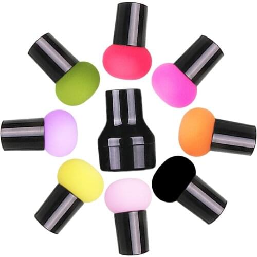New Arrival Mushroom Powder Puff Soft Sponge Air Cushion Wet and Dry BB cream Foundation Mushroom Head Makeup Tools