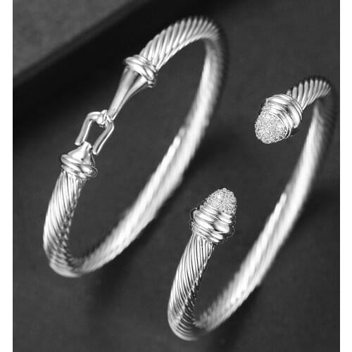Personality Fine carving Bangle Women man couple bracelet Top Quality Best Super Gift for Friends Lover unexpect surprise