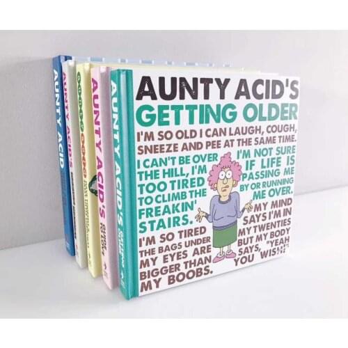 4-8 year 5 book/set Aunty Acids Guide to Life Children English picture books Children English Enlightenment Interesting life
