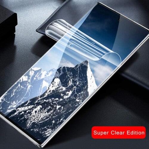 Transparent Screen phone Protector Hydrogel Film For Samsung Galaxy S20+ Plus 5G Protective Film Not Glass