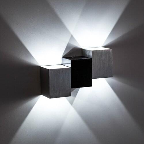 Modern creative led wall lamp corridor aisle wall lamps living room bedroom home lighting bathroom lamp wall lights
