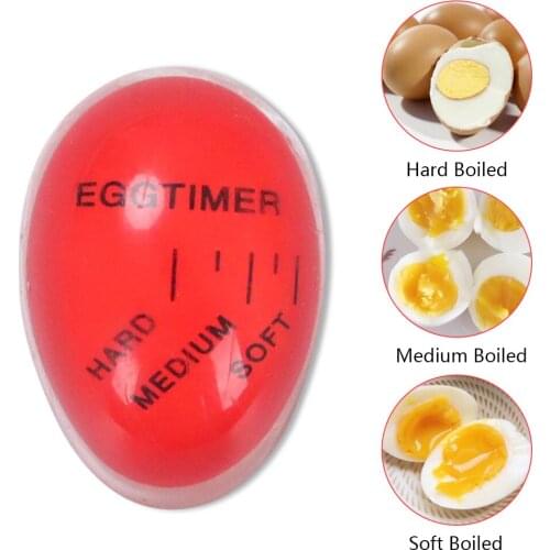 Easy Use Kitchen Egg Cooking Timer with Water Temperature Color Change Egg Timer Perfect Boiled Egg Temperature Kitchen Helper