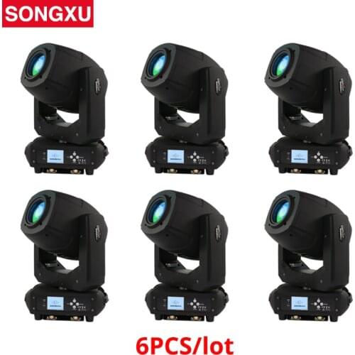 230W LED Spot Zoom Moving Head Light Rotation 6+5 Double Prism Moving Head Light 6pcs/lot/SX-MH230A
