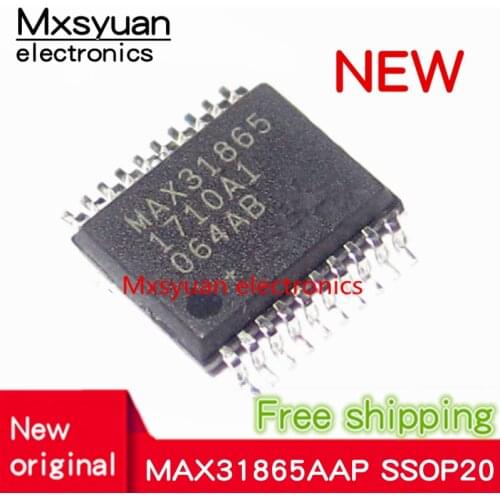1pcs~5pcs/LOT MAX31865 MAX31865AAP MAX31865AAP+ MAX31865AAP+T SSOP20 New original In stock