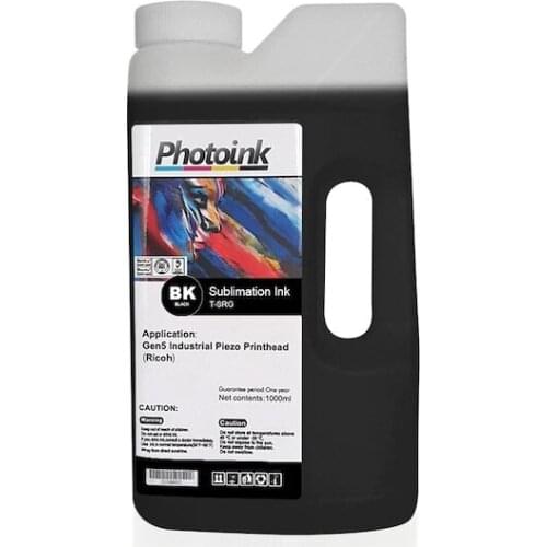 1000 ml BLACK BLACK Sublimation Ink for RICOH HEAD (T-SRG) 141041895