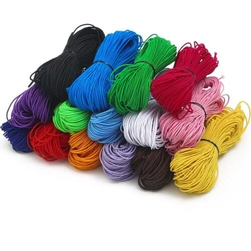 25m/bag 1MM Rubber Elastic Band Stretch Cord Beads String Strap Rope Beading Thread DIY Sewing Garment Belt Craft Bracelet