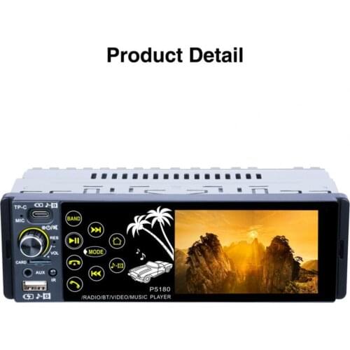3.8inch Car MP5 Player Touch Screen Dual USB IPS TP-C Remote Control Display Player for Vehicles Аудио для авто автомагнитола