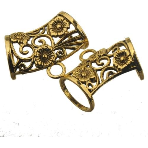 Diy bail charms pendants connector woman scarf accessory vintage silver curve flower metal fashion winter jewelry findings 8pcs