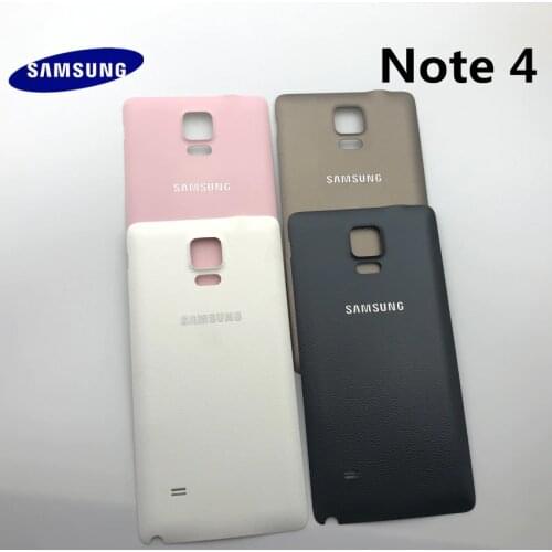 New Rear Housing Case For Samsung Galaxy Note 4 N910 N910F N9100 N910FD Battery Back Cover Door Rear Cover