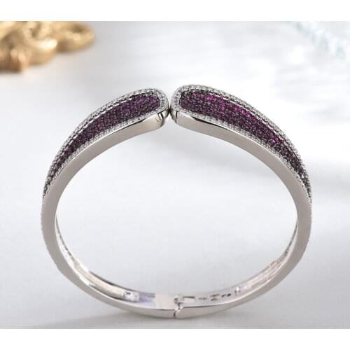 Designer luxury high-end fashion bow accessories jewelry unique bracelet micro pavé cubic zirconia women birthday party party br