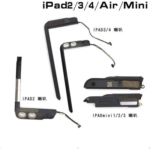Loudspeaker For iPad 2 3 4 5 6 Air Mini 1 2 3 4 5 Loud Speaker Ringer Buzzer Flex Cable Replacement Part