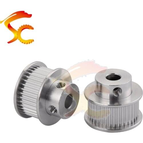 GT2 Timing Pulley GT2 36 teeth Alumium Bore 5mm/6.35mm/8mm fit for belt width 9mm/10mm for 3D printer CNC stepper motor 1pcs