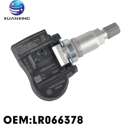 LR066378 Tire Pressure Sensor Monitoring System TPMS 433Mhz For Land Rover Peugeot 307 Citroen C5 C6 Mazda