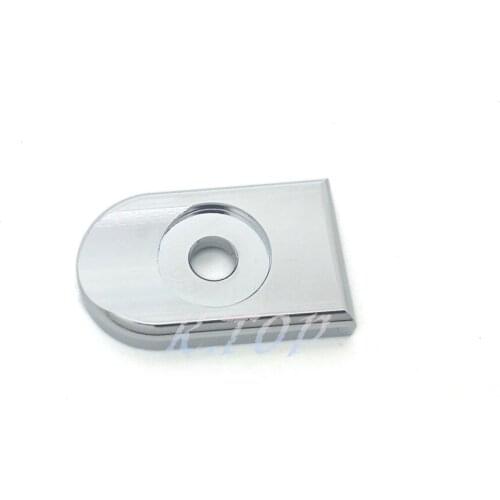 Motorcycle Chrome Seat Bolt Tab Screw Mount Knob Cover Kit For Harley Dyna Sportster Touring