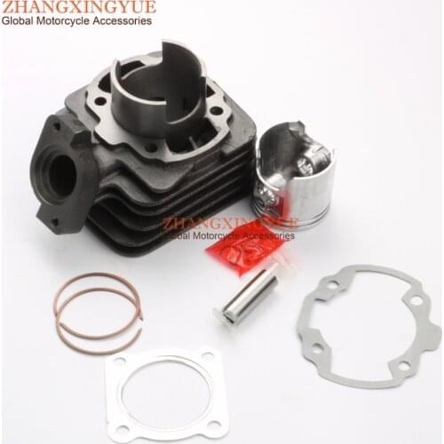 70cc Big Bore Cylinder Barrel Kit for PEUGEOT Buxy AIR RS 50 Elyseo Advantage Looxor Metal-X 50 Zenith AIR 2T 50cc 47mm/12mm