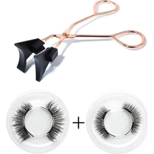 Natural Magnetic False Eyelashes With Magnetic Eyelash Applicator Magnetic Eyelash Partner Lashes Clip Eyelash Beauty Tool