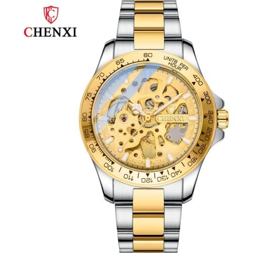 2021 New Hot Style CHENXI 8808 Hollow Automatic Mechanical Watch Fashion Luminous Mens Business Wristwatches