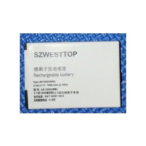 SZWESTTOP original A20VDP/3ZP battery For philips K700 K600 X503 F322 F511 X223 X703 CTX503 cellphone Batterie for XENIUM phone