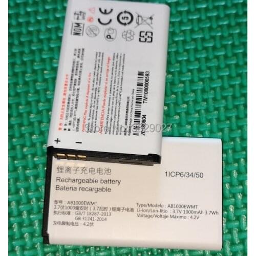 SZWESTTOP original AB1000EWMT battery For philips E109 cellphone AB1000EWMT Batterie for XENIUM CTE109 phone