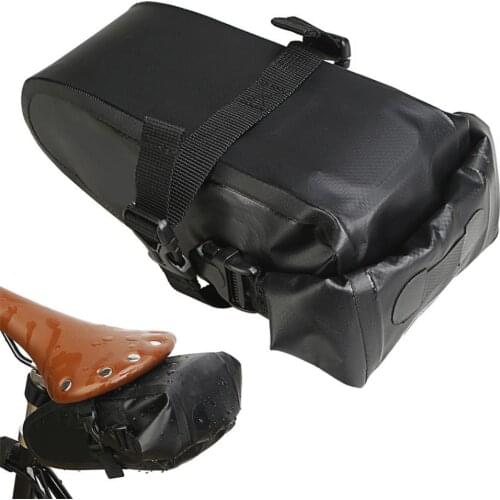 Outdoor cycling road bike backpack bicycle saddle bag waterproof seat bag container cushion bag tool bag
