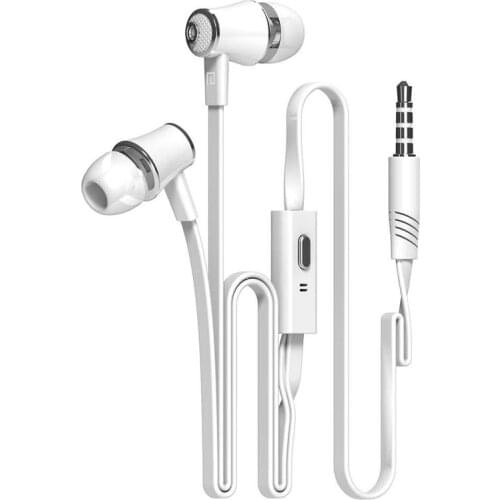 Transpiratie Wired In-Ear Oortelefoon JM21 Draagbare Gaming Headset Bass Stereo Oortelefoon Met Microfoon Voor Muziek MP3