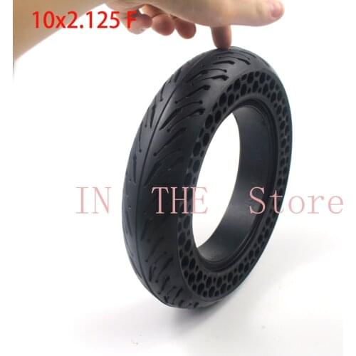 10x2.125 Solid Tyre 10*2.125F Honeycomb Puncture Proof Wheel Tire for Smart Electric Balancing Scooter
