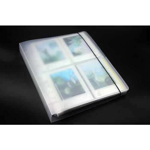 A4 Ring Binder For Cards 105*155mm Postcard Sheet Protector Transparent Bag Card Holder
